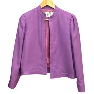 80s JH Collectibles Blazer Jacket Regencycore Dark Academia Purple Vintage 10